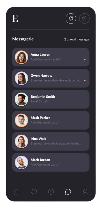 Find. — Messagerie